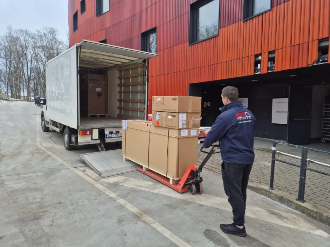 KLB Transport - kravas piegāde ar paliktņu ratiņiem